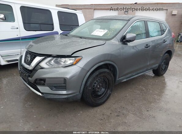 KNMAT2MV1JP547185 2018 NISSAN ROGUE Коричневый Передняя левая четверть