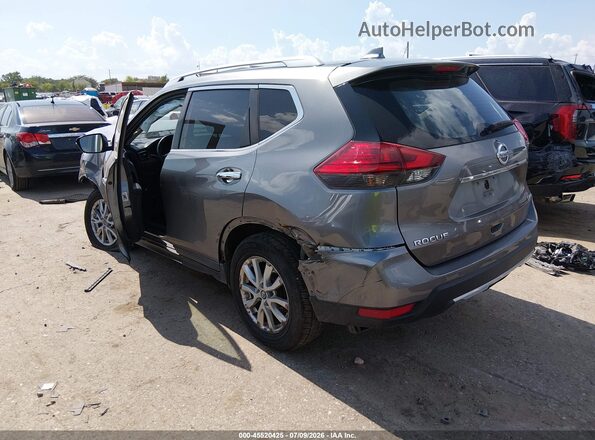 KNMAT2MV1JP559756 2018 NISSAN ROGUE Gray Задня ліва чверть
