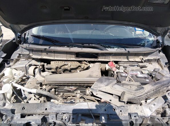 KNMAT2MV1JP559756 2018 NISSAN ROGUE Gray Вид ззаду