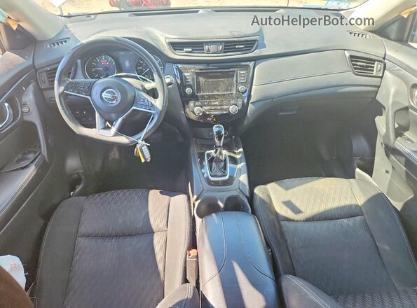 KNMAT2MV1JP562852 2018 NISSAN ROGUE Silver Dashboard view