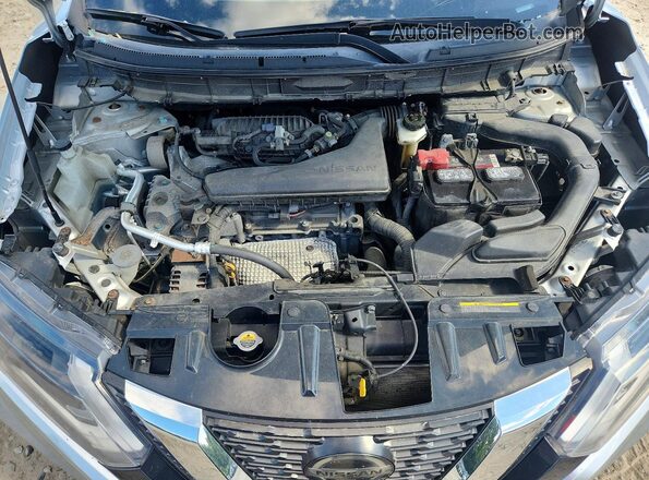 KNMAT2MV1JP562852 2018 NISSAN ROGUE Silver Engine compartment view
