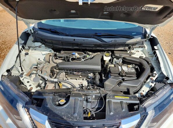KNMAT2MV1JP580820 2018 NISSAN ROGUE Белый Вид подкапотного пространства