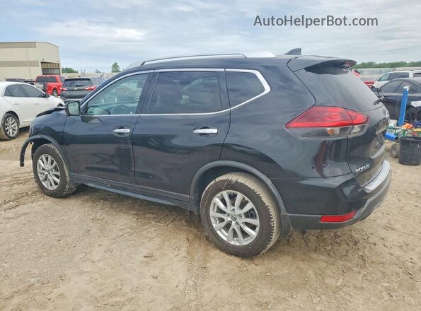 KNMAT2MV1JP603741 2018 NISSAN ROGUE Black უკანა მარცხენა