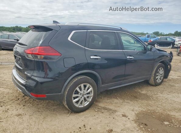KNMAT2MV1JP603741 2018 NISSAN ROGUE Black უკანა მარჯვენა