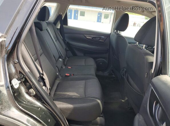 KNMAT2MV1KP504791 2019 NISSAN ROGUE Black Հետևի նստատեղերի տեսք