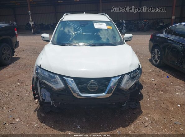 KNMAT2MV1LP505120 2020 NISSAN ROGUE White Widok wnętrza z tyłu