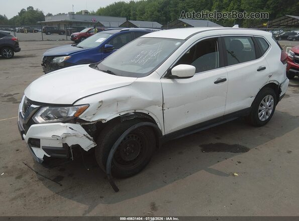 KNMAT2MV1LP512276 2020 NISSAN ROGUE White Առջևի ձախ երեք քառորդ տեսարան