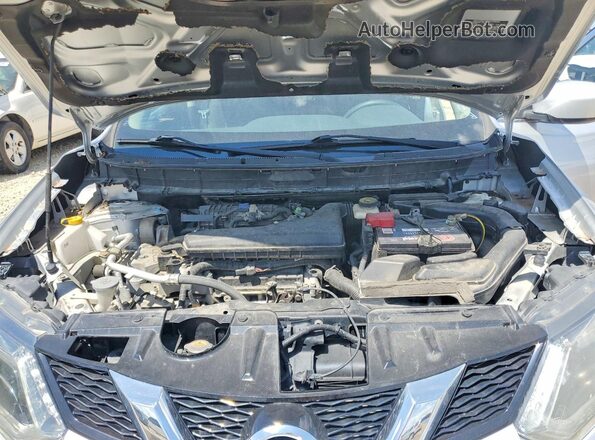 KNMAT2MV2GP613624 2016 NISSAN ROGUE Gray Vista del compartimento del motor