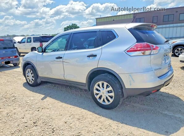 KNMAT2MV2GP613624 2016 NISSAN ROGUE Gray Trasero izquierdo