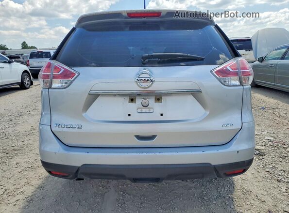 KNMAT2MV2GP613624 2016 NISSAN ROGUE Gray Vista trasera