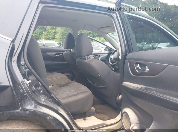 KNMAT2MV2GP616085 2016 NISSAN ROGUE Black Widok naklejki z numerem VIN