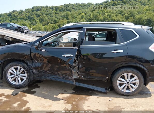 KNMAT2MV2GP616085 2016 NISSAN ROGUE Black Widok wnętrza 360 stopni