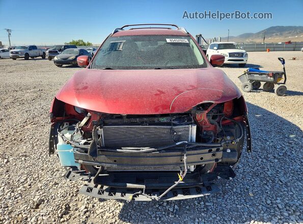 KNMAT2MV2GP626602 2016 NISSAN ROGUE Красный Вид спереди