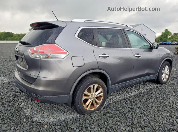 KNMAT2MV2GP641973 2016 NISSAN ROGUE Gray Tył prawy
