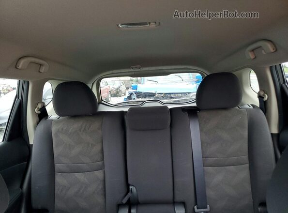 KNMAT2MV2GP641973 2016 NISSAN ROGUE Gray Widok tylnych siedzeń