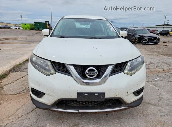 KNMAT2MV2GP653881 2016 NISSAN ROGUE White Դիմացի տեսք