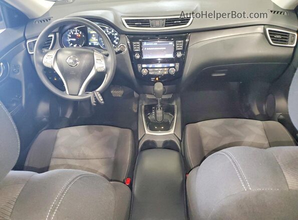 KNMAT2MV2GP658742 2016 NISSAN ROGUE Gray Vista del salpicadero
