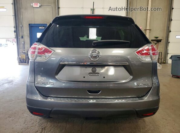 KNMAT2MV2GP658742 2016 NISSAN ROGUE Gray Vista trasera