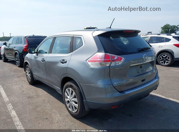 KNMAT2MV2GP659812 2016 NISSAN ROGUE Gray უკანა მარცხენა