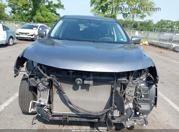 KNMAT2MV2GP659812 2016 NISSAN ROGUE Gray წინა ხედი