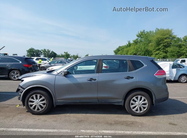 KNMAT2MV2GP659812 2016 NISSAN ROGUE Gray სალონის 360-გრადუსიანი ხედი