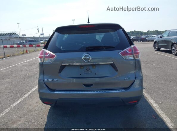 KNMAT2MV2GP659812 2016 NISSAN ROGUE Gray 