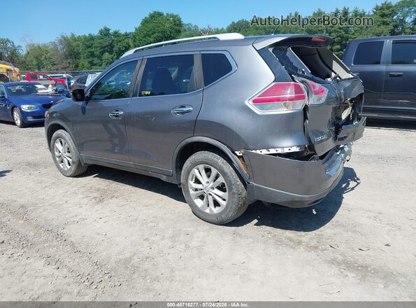 KNMAT2MV2GP668090 2016 NISSAN ROGUE Gray Задня ліва чверть