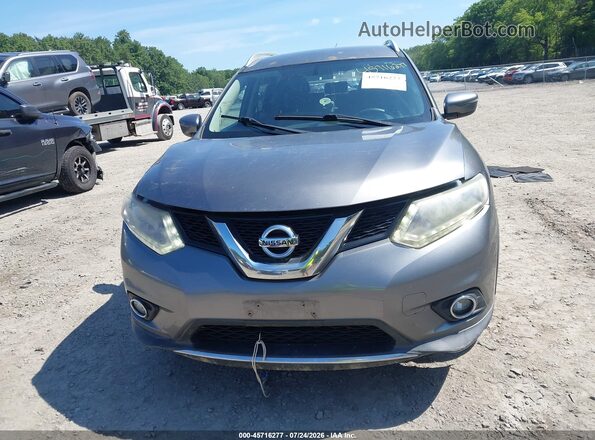 KNMAT2MV2GP668090 2016 NISSAN ROGUE Gray Вид щитка приладів