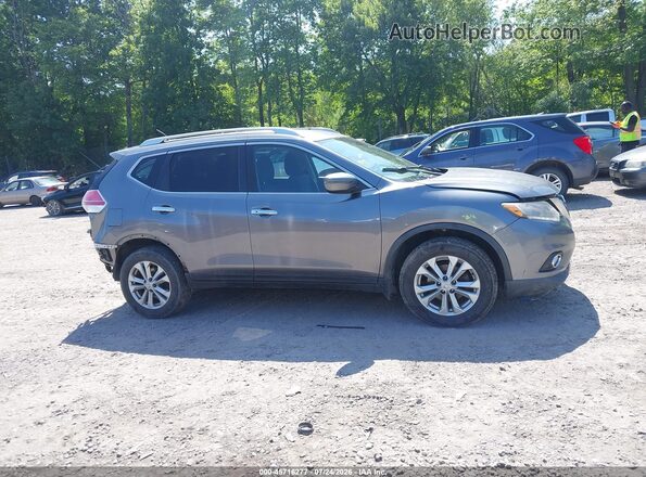KNMAT2MV2GP668090 2016 NISSAN ROGUE Gray Вид задньої частини салону