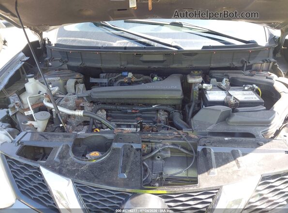 KNMAT2MV2GP668090 2016 NISSAN ROGUE Gray Вид ззаду