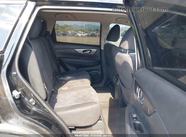 KNMAT2MV2GP676657 2016 NISSAN ROGUE Black Vista de la etiqueta del VIN