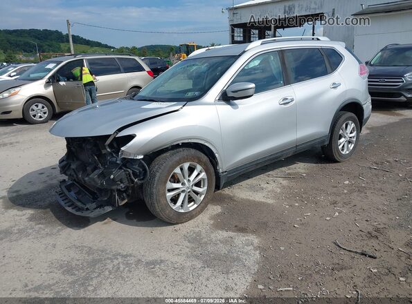 KNMAT2MV2GP681017 2016 NISSAN ROGUE Silver Przód lewy