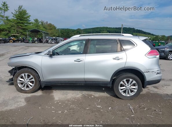 KNMAT2MV2GP681017 2016 NISSAN ROGUE Silver 