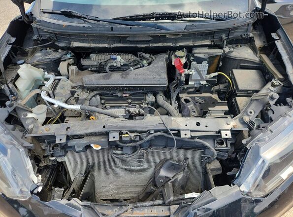 KNMAT2MV2GP698979 2016 NISSAN ROGUE Black Rear interior view