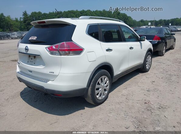 KNMAT2MV2GP713075 2016 NISSAN ROGUE White Tył prawy