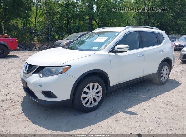 KNMAT2MV2GP713075 2016 NISSAN ROGUE White Przód lewy