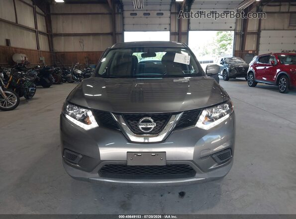 KNMAT2MV2GP714341 2016 NISSAN ROGUE Gray Սարքավորումների վահանակի տեսք
