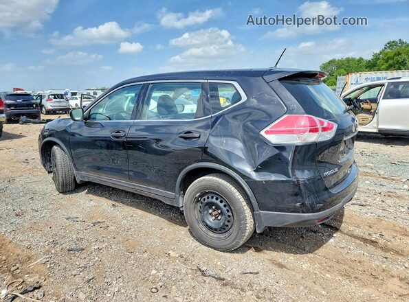 KNMAT2MV2GP737134 2016 NISSAN ROGUE Black Tył lewy