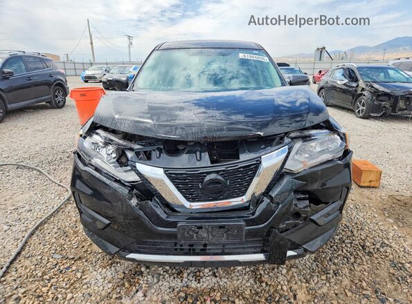KNMAT2MV2HP506767 2017 NISSAN ROGUE Black Front view