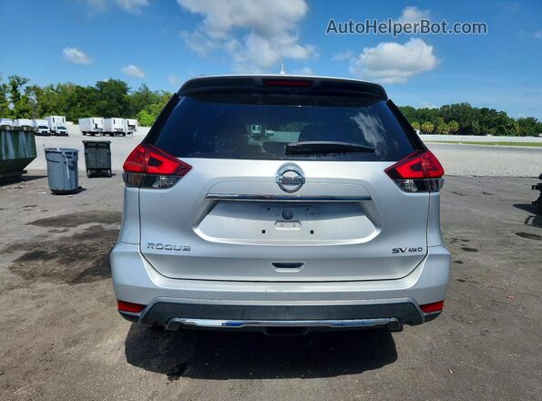 KNMAT2MV2HP552518 2017 NISSAN ROGUE Silver Vista trasera
