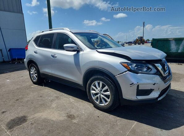 KNMAT2MV2HP552518 2017 NISSAN ROGUE Silver Delantero derecho
