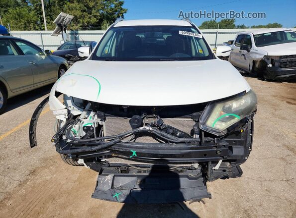 KNMAT2MV2HP564250 2017 NISSAN ROGUE White Вид спереду