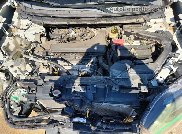 KNMAT2MV2HP564250 2017 NISSAN ROGUE White Вид підкапотного простору