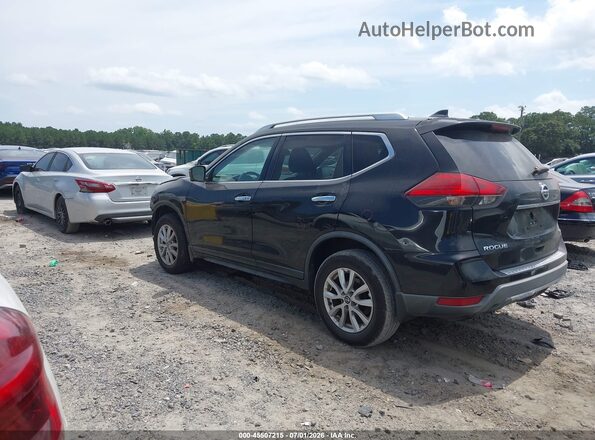 KNMAT2MV2HP566810 2017 NISSAN ROGUE Black უკანა მარცხენა