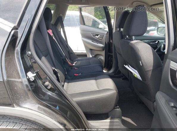 KNMAT2MV2HP566810 2017 NISSAN ROGUE Black VIN კოდის სტიკერის ხედი