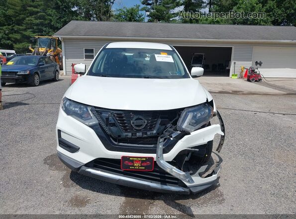 KNMAT2MV2HP566841 2017 NISSAN ROGUE White Вид щитка приладів