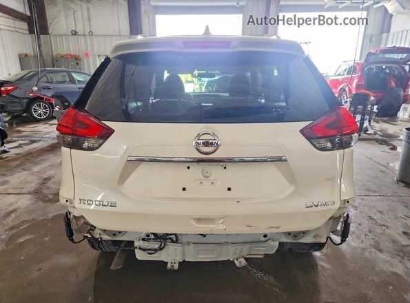 KNMAT2MV2HP578763 2017 NISSAN ROGUE White Vista trasera