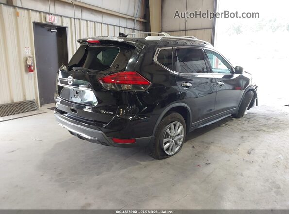 KNMAT2MV2HP581436 2017 NISSAN ROGUE Черный Задняя правая четверть