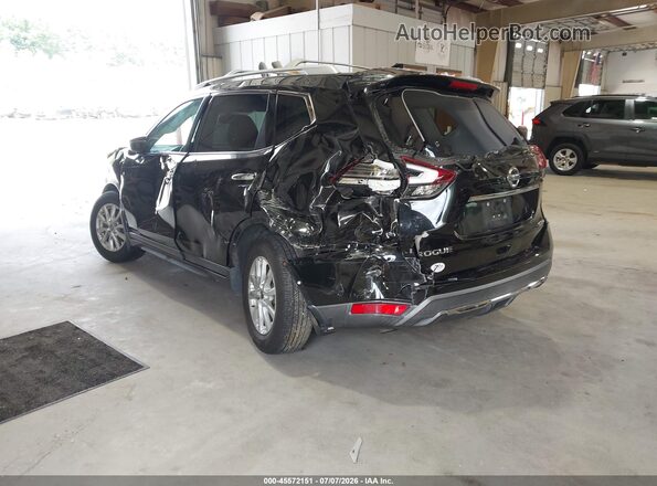 KNMAT2MV2HP581436 2017 NISSAN ROGUE Черный Задняя левая четверть