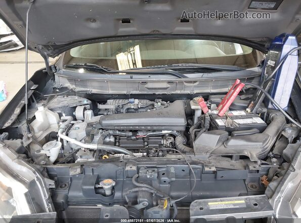 KNMAT2MV2HP581436 2017 NISSAN ROGUE Черный Вид сзади